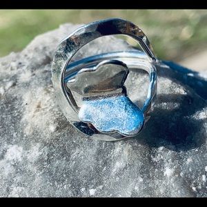 Nickel Silver Butterfly Ring